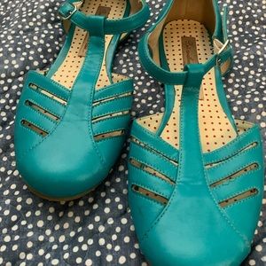But Another Innocent Tale, Teal, Mary Janes, W 7.5
